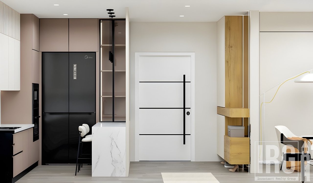 Apartament 1+1 tek Eden Residence, Sauk