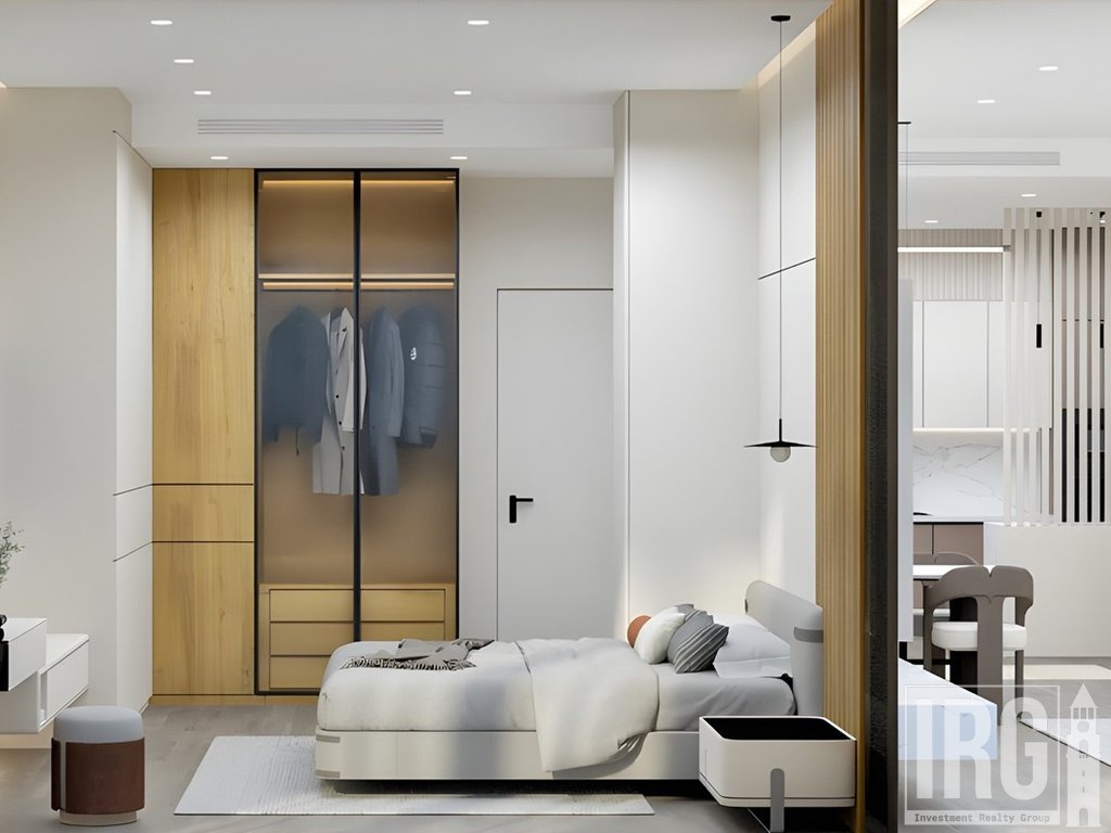 Apartament 1+1 tek Eden Residence, Sauk