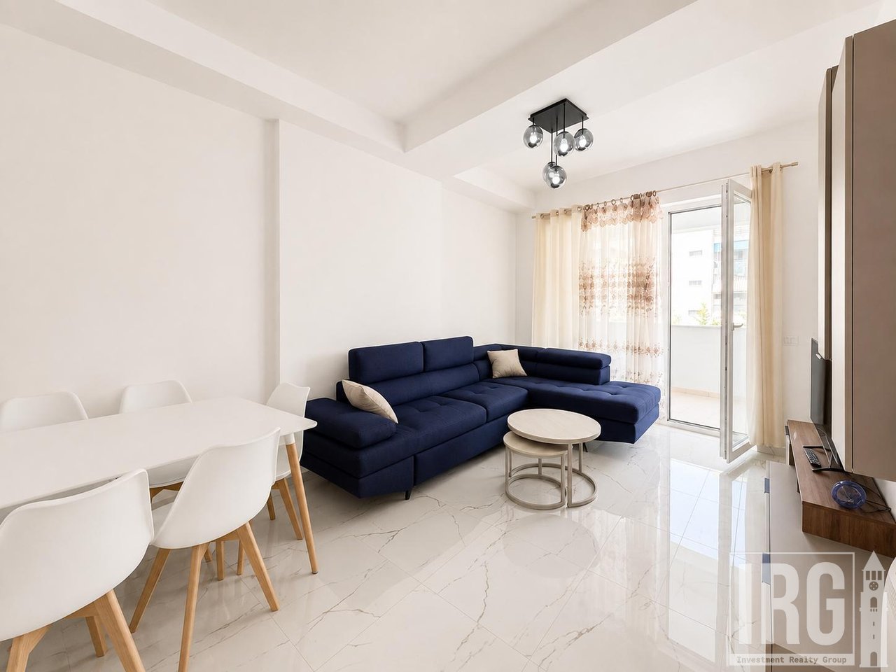 Apartament 2+1+2 me qira – Rruga e Dibrës, Tiranë