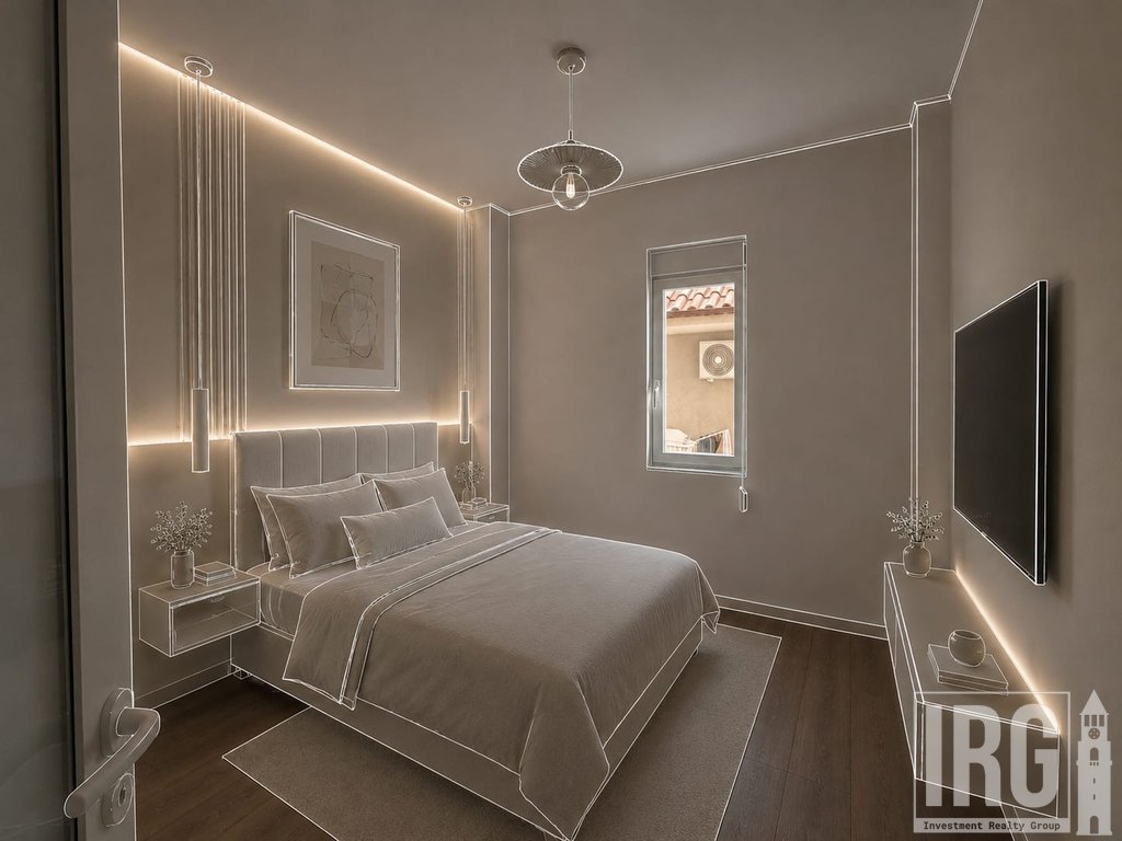 SHITET APARTAMENT 1+1 NE LAPRAKE, PRANE ZOJA KESHILLIT TE MIRE
