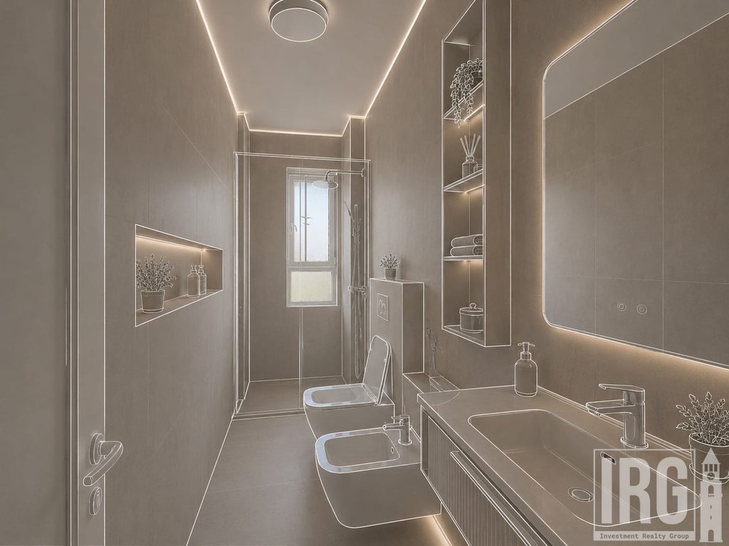 SHITET APARTAMENT 1+1 NE LAPRAKE, PRANE ZOJA KESHILLIT TE MIRE