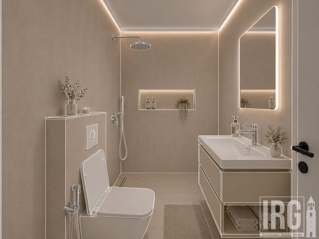 SHITET APARTAMENT 1+1 NE LAPRAKE, PRANE ZOJA KESHILLIT TE MIRE