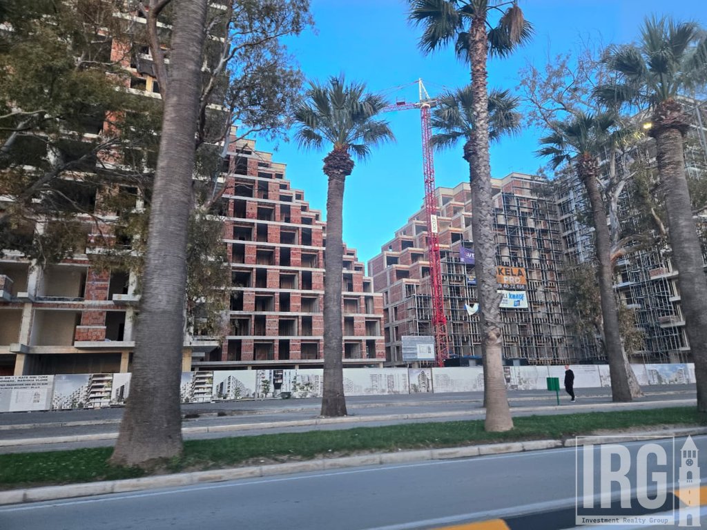 Apartament 1+1 tek Poseidon Residence ne Lungomare, Vlore