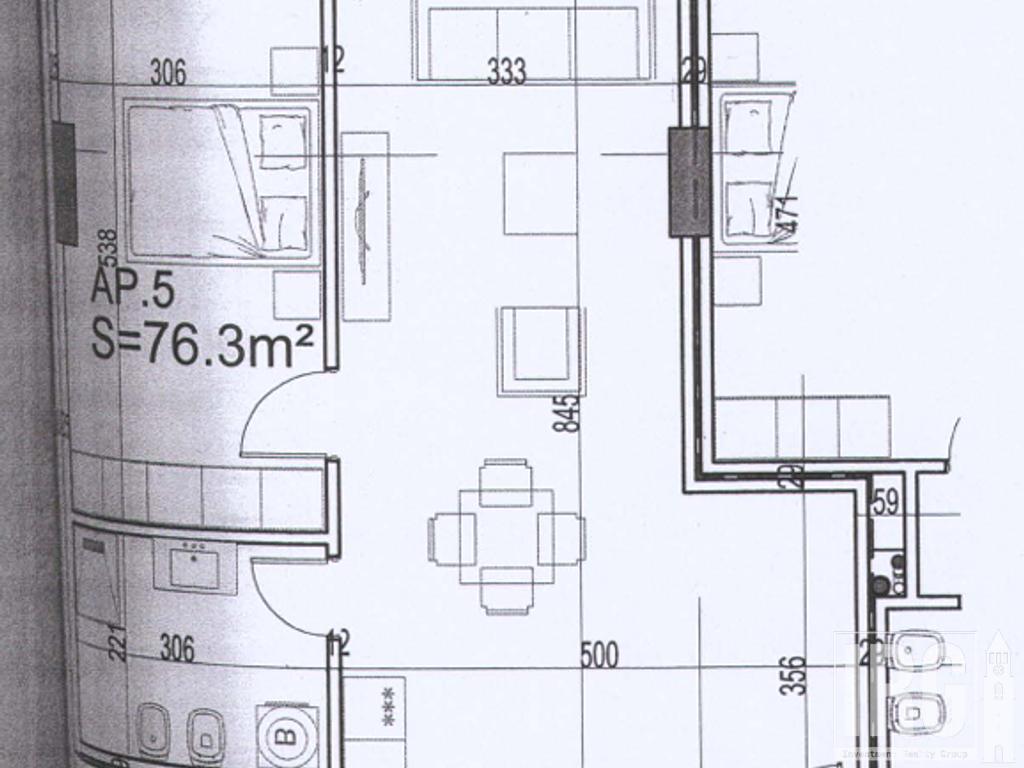Apartament 1+1 tek Poseidon Residence ne Lungomare, Vlore