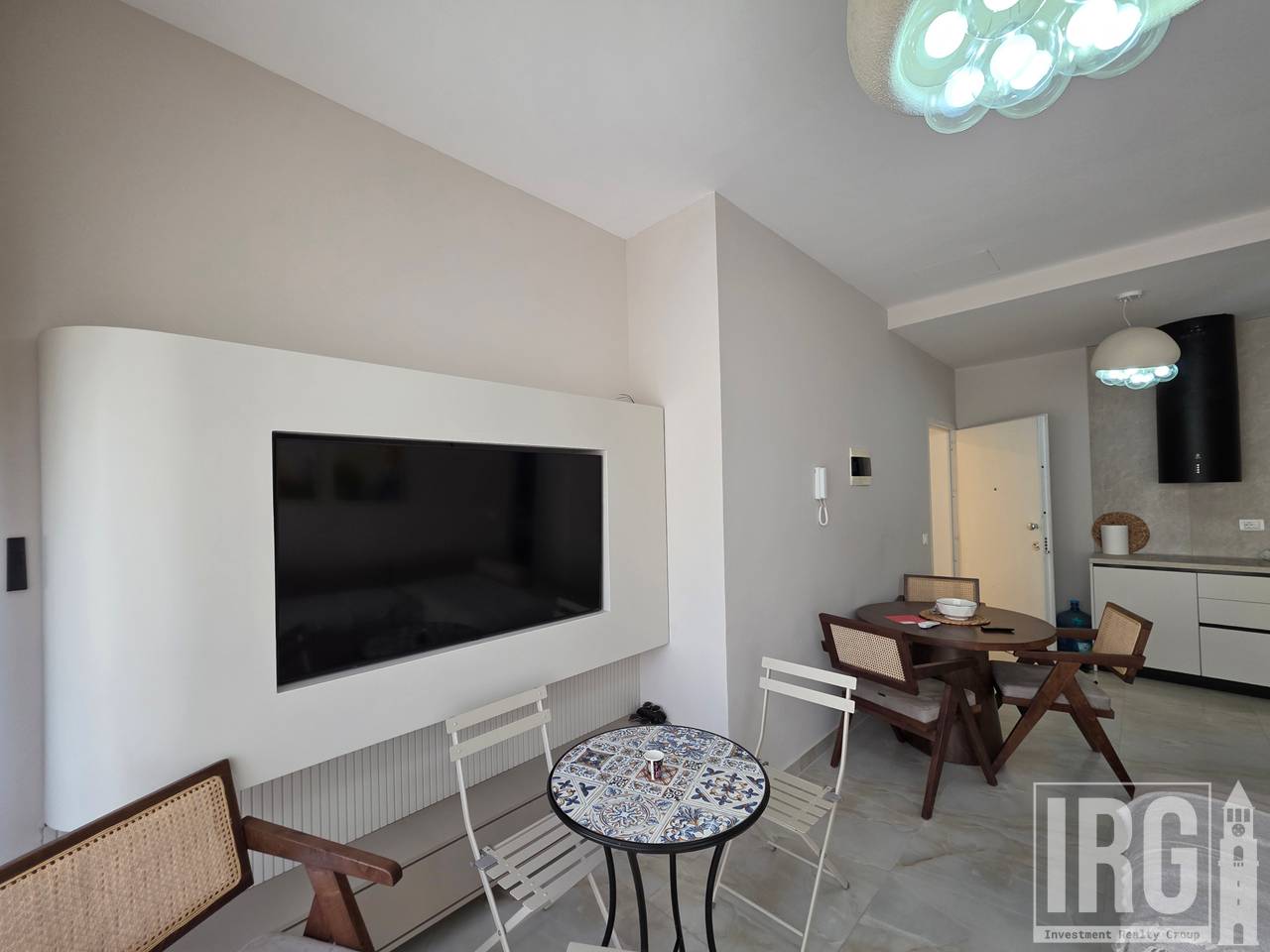 Apartment 1+1 with usable veranda 20 m2! Santorini Residence Drymades