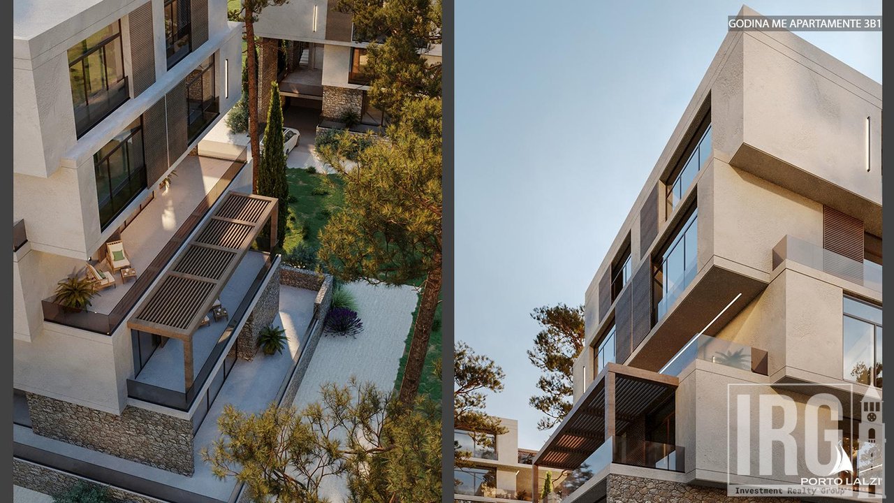 APARTAMENT 2+1 ME VERANDE TE PORTO LALZI!