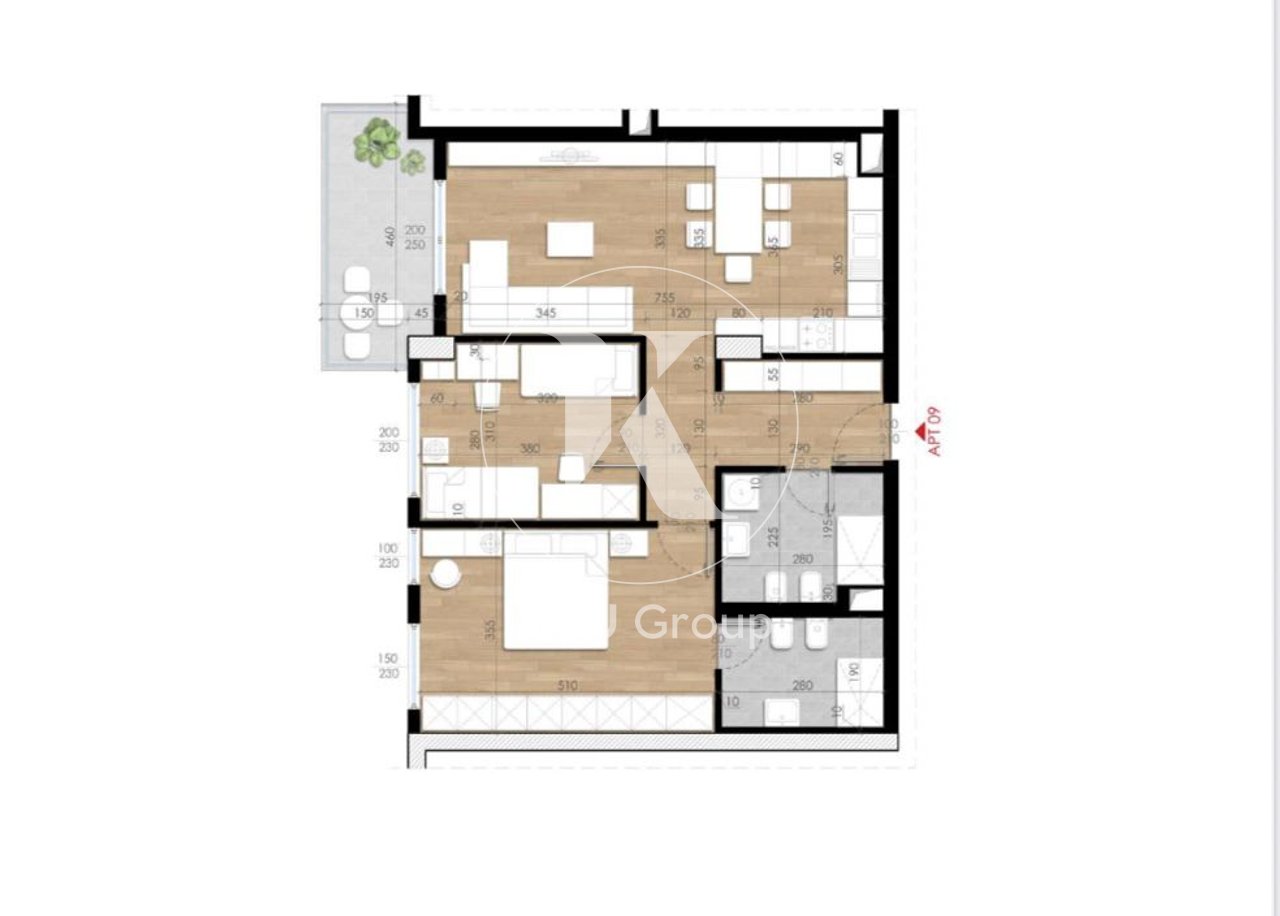 Residenza Turdiu – Appartamento 2+1 in vendita