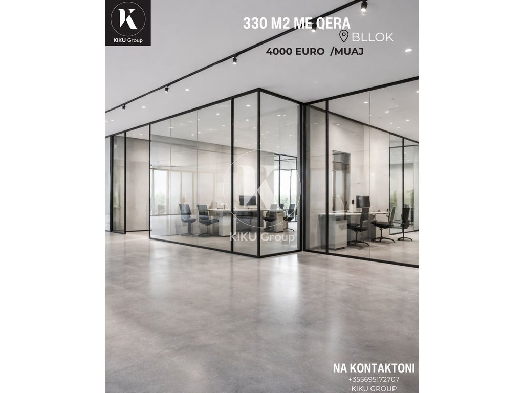 AMBJENT COMERCAL 330 M2  ME QERA NE BLLOK