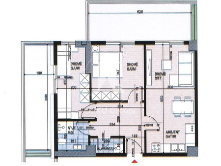📍 Apartament 2+1 në Shitje – Ish Fusha e Aviacionit