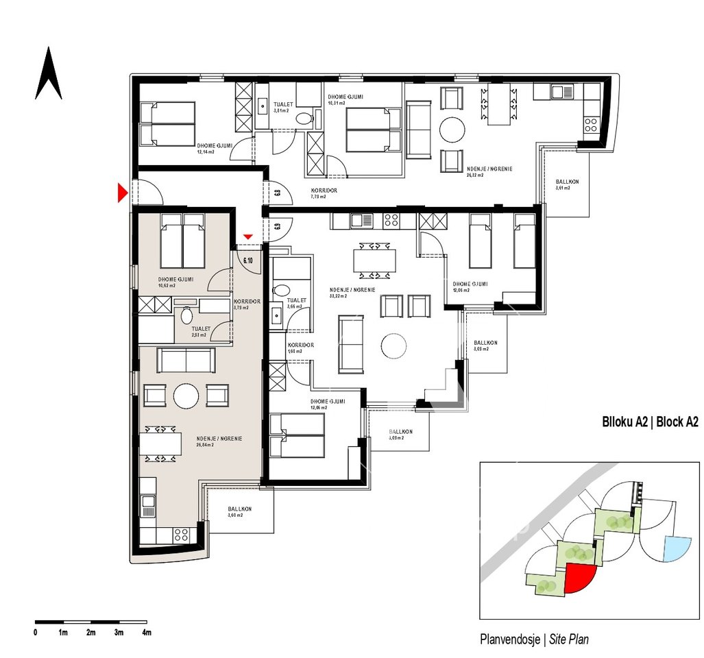 🏡 Shitet apartament 1+1 – PRIVÉ 2 | Seaview Residences