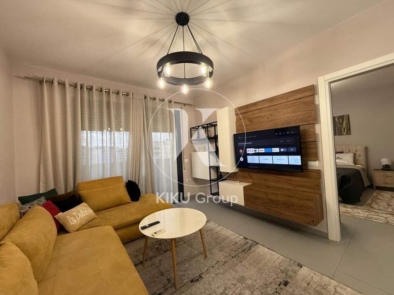 Apartament 1+1 për qira – pranë Stadiumit Dinamo, Shushica