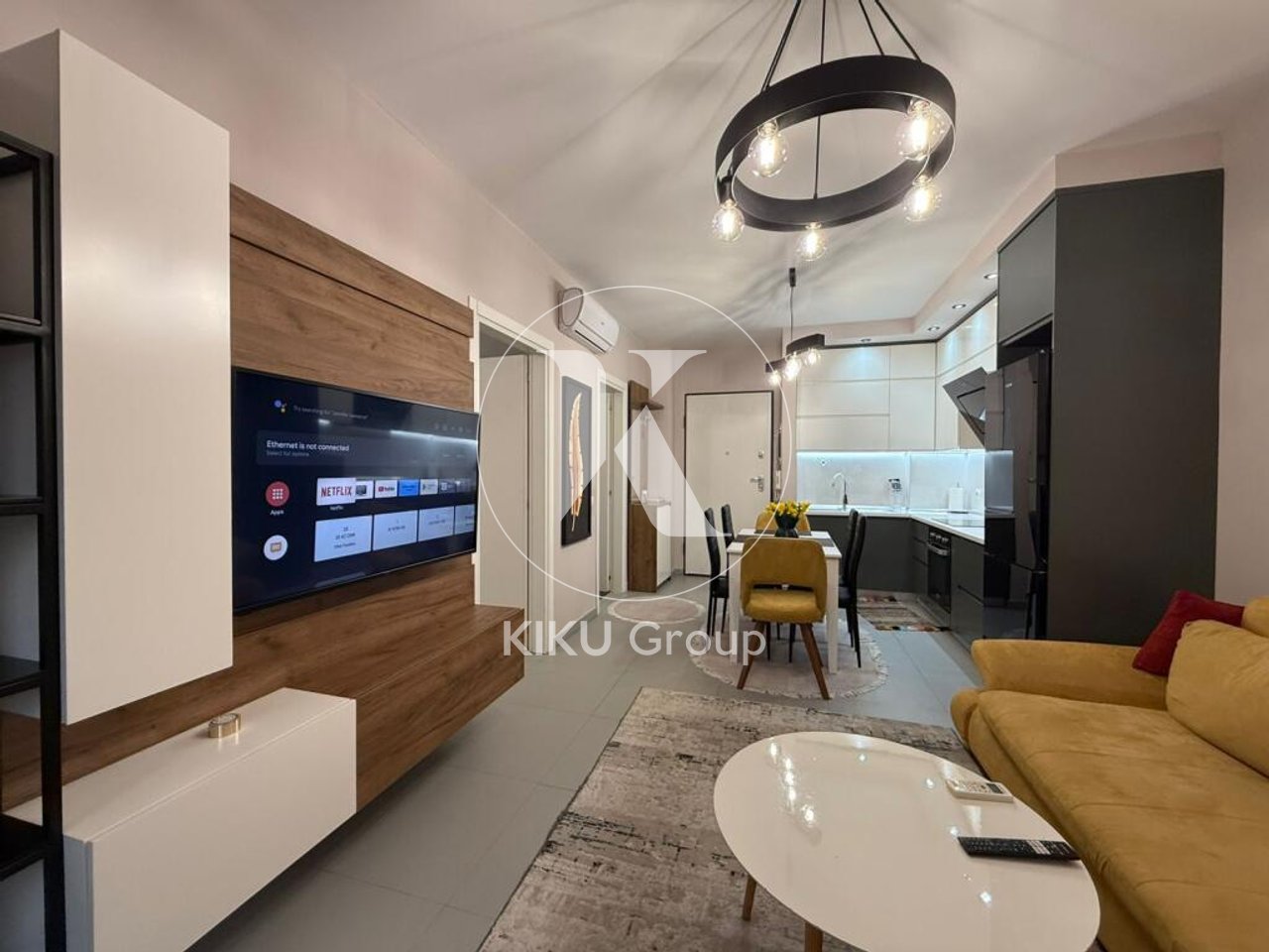 Apartament 1+1 për qira – pranë Stadiumit Dinamo, Shushica