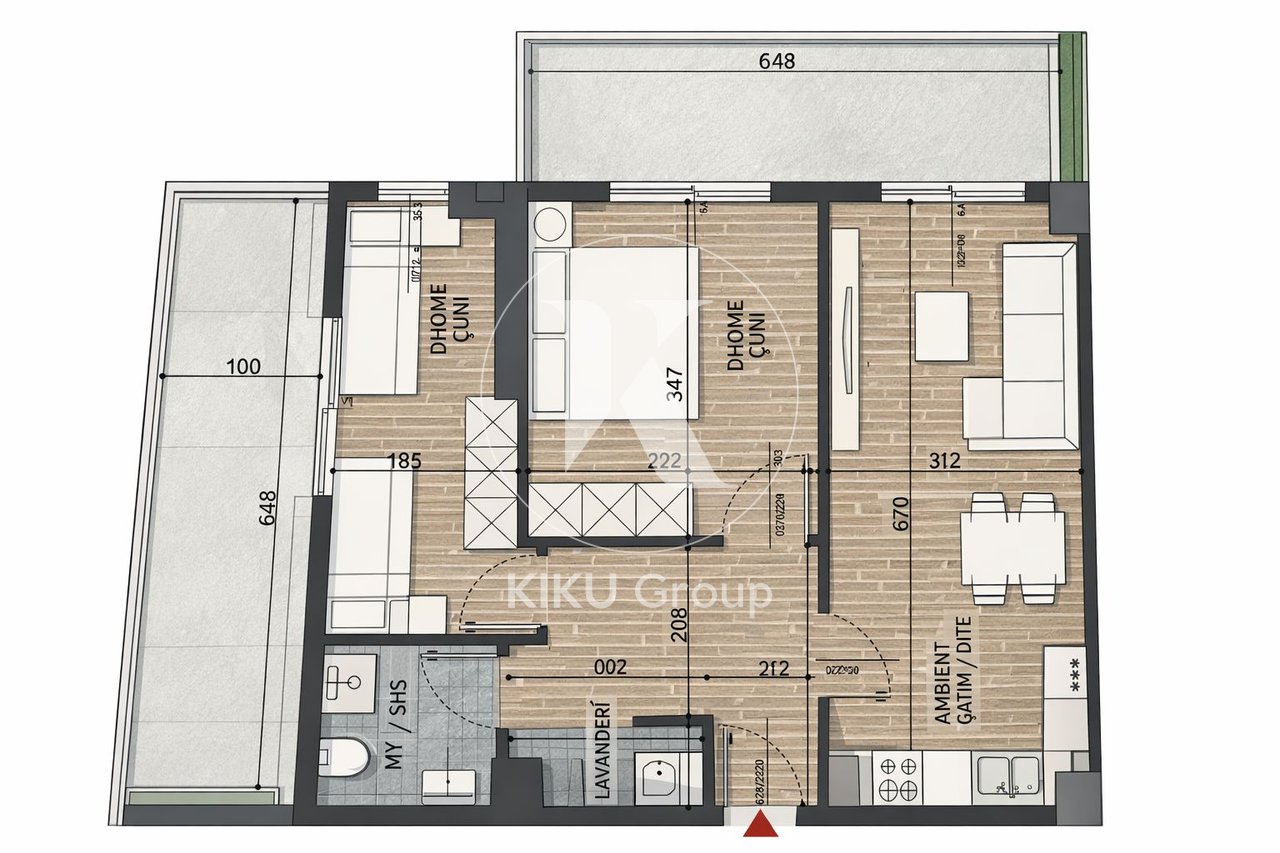 ✨ Appartamento 2+1 in vendita – Ex Campo di Aviazione ✨