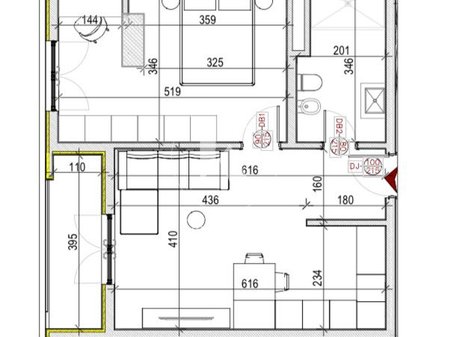 APPARTAMENTO 1+1 IN VENDITA – SPLENDOR RESIDENCE, PORCELLANA
