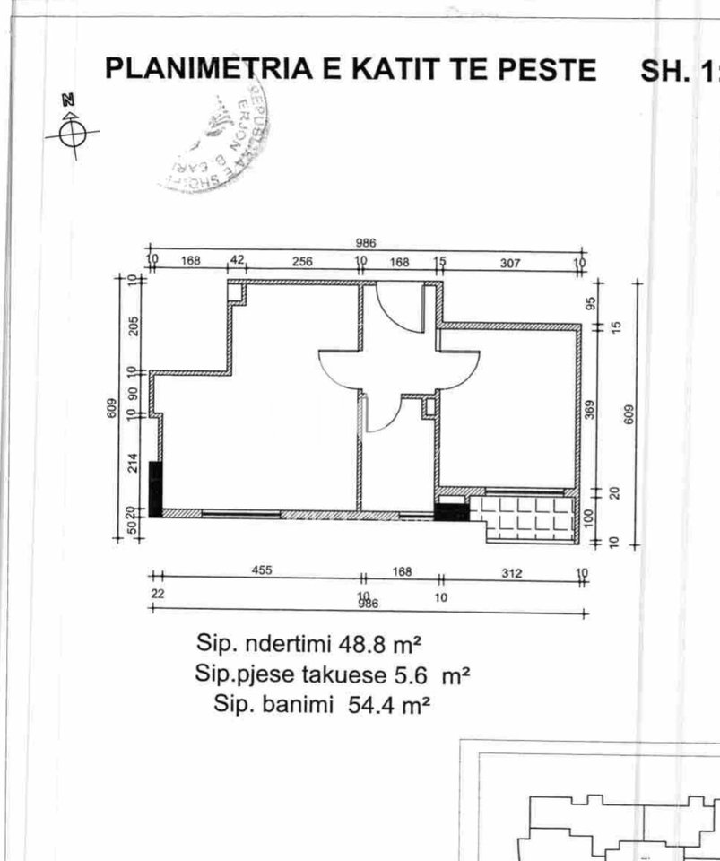 APARTMENT 1+1 FOR SALE IN MISTO MAME