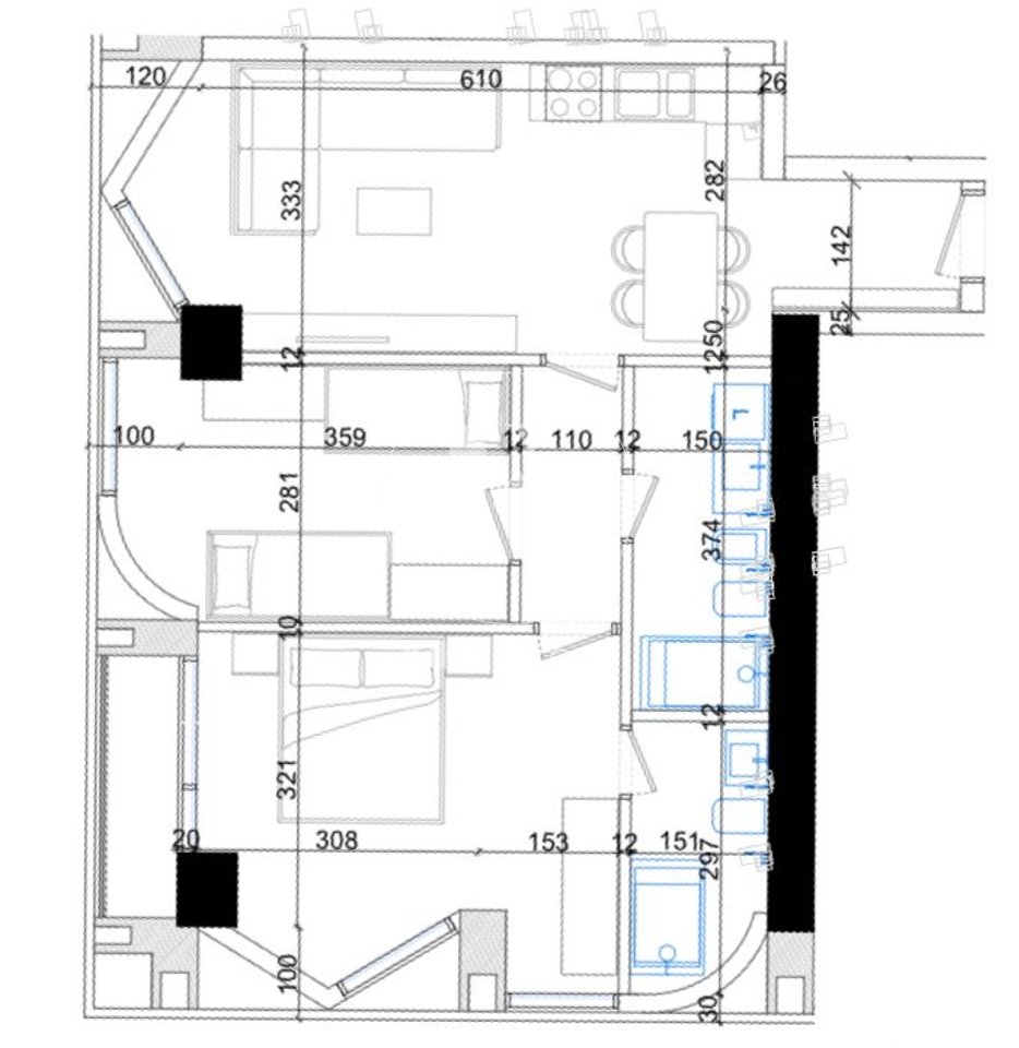 Shitet Apartament 2+1 – Viva 3, pranë Globe