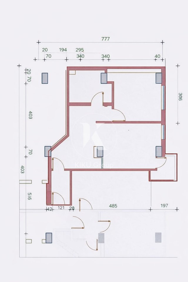 Vendesi appartamento 1+1 vicino all'Hotel Mondial