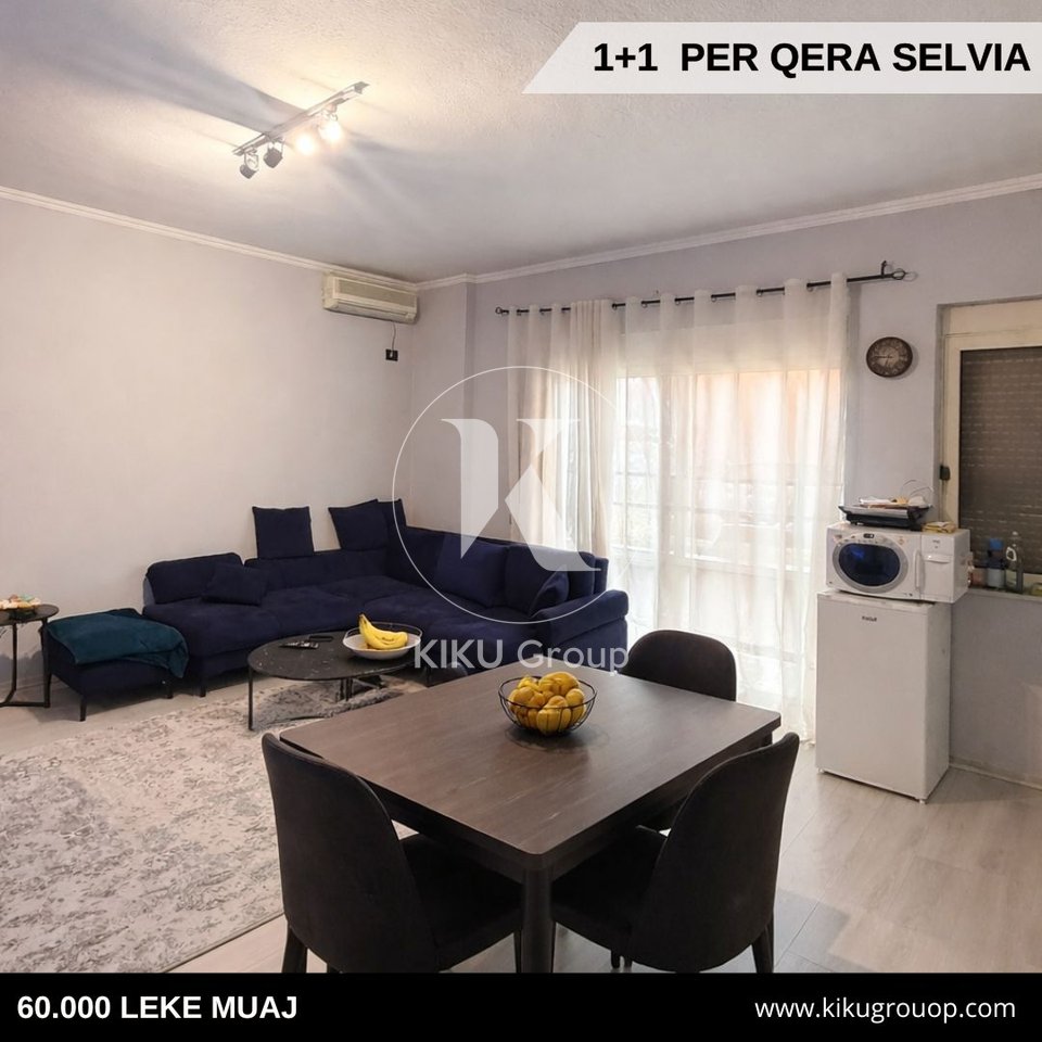 🏠 JEPET ME QIRA – Apartament 1+1  SELVIA