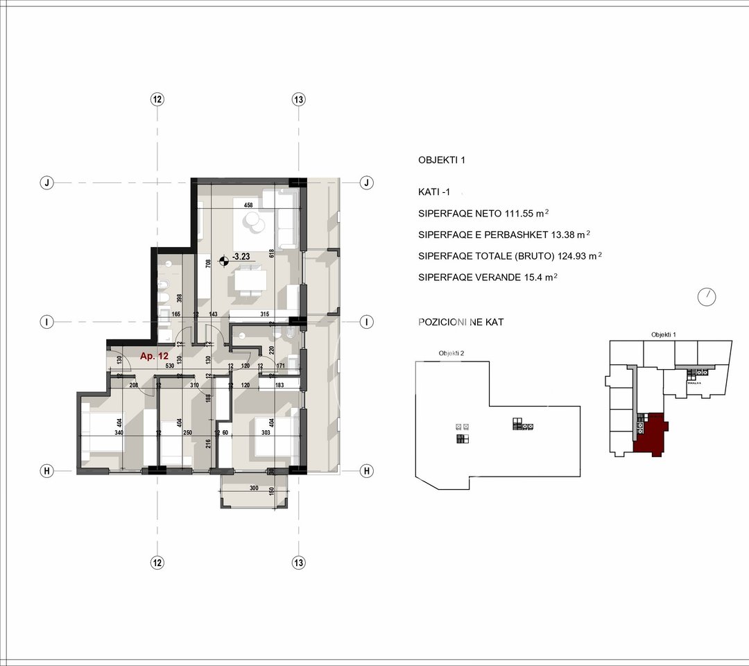 SHITET APARTAMENT 3+1 – GREEN HILL RESIDENCE