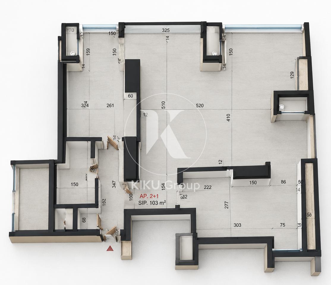 Appartamento 2+1 Lion Residences 2 in vendita