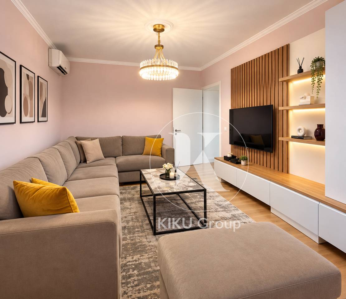 2+1 Apartment with Yard for Rent – Elbasanit Street, Tirana
