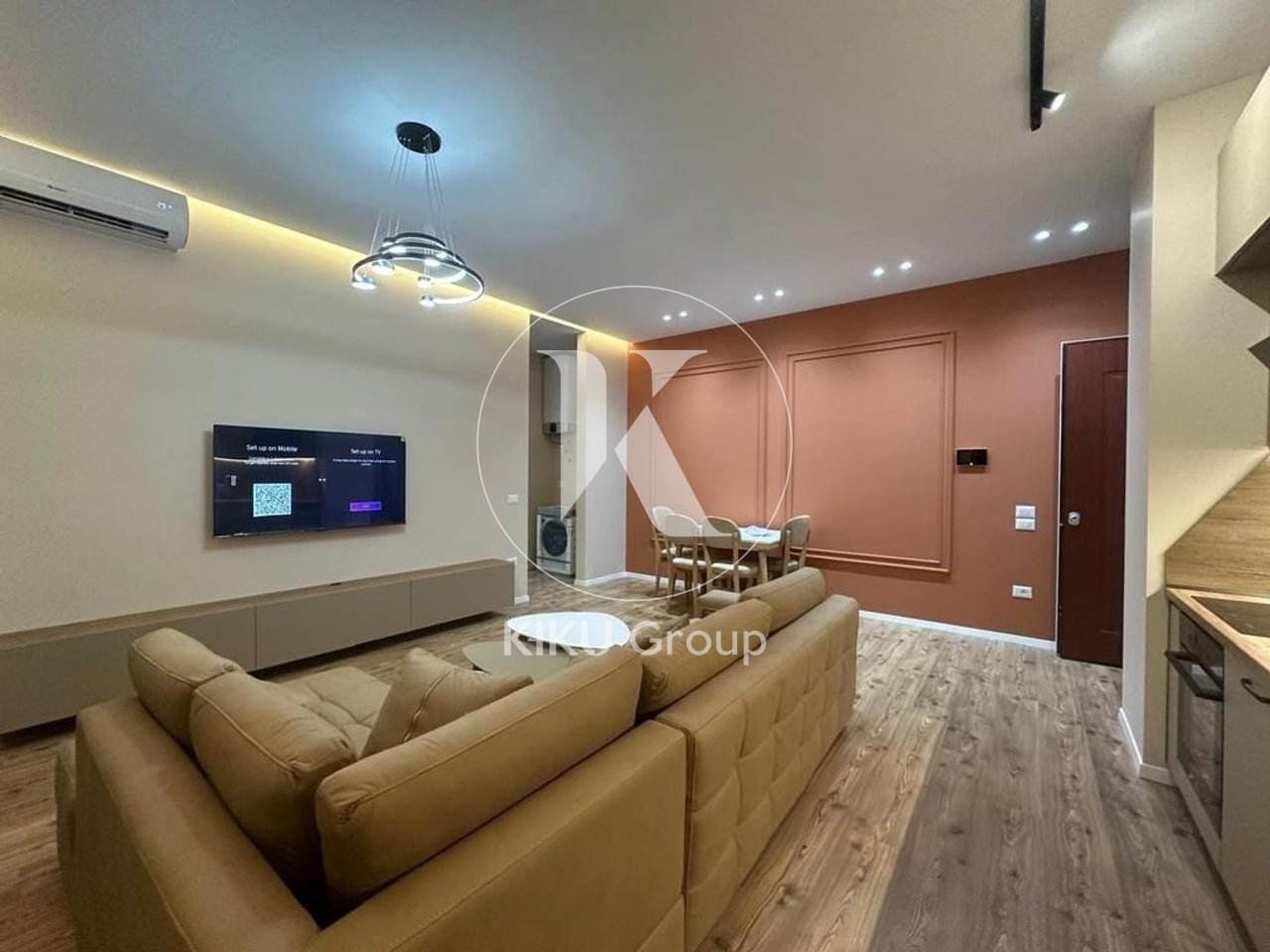 Apartament 1+1+ post parkimi per qira tek Kompleksi Delijorgji !