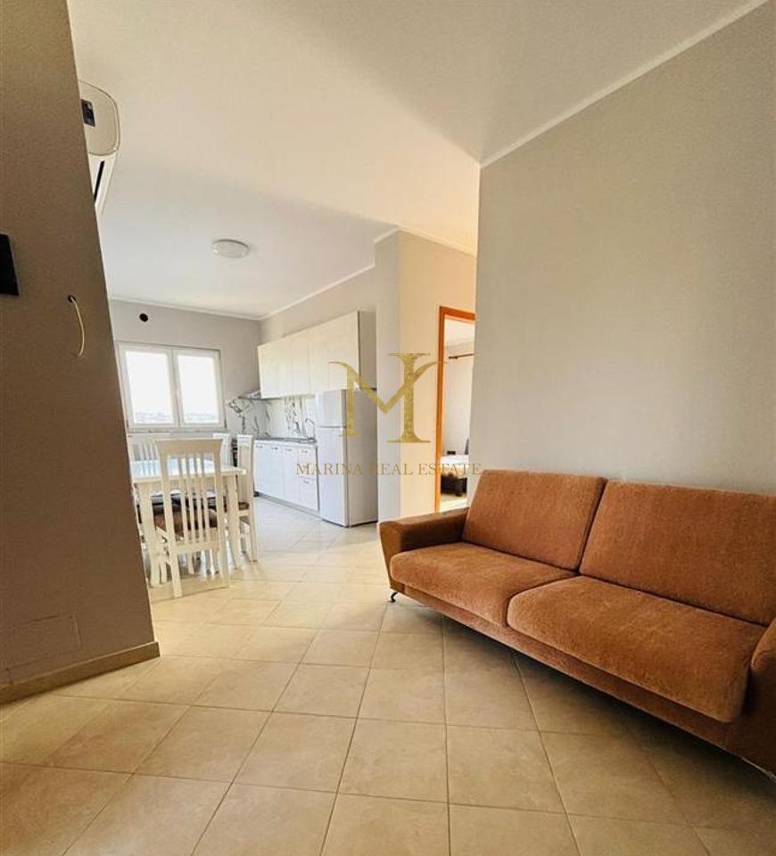 Appartamento 1+1 in affitto a Durrës, zona Plazh (vicino all'autostrada)