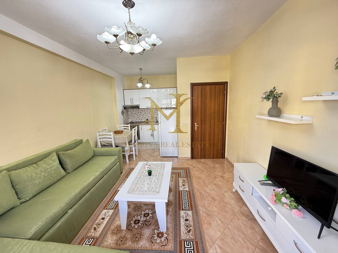 1+1 Apartment for Rent at Iliria Beach!!
