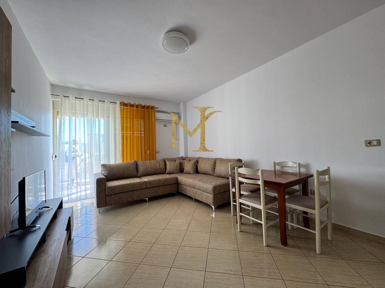 For rent 2+1 (2 bathrooms) with a spacious balcony with sea view