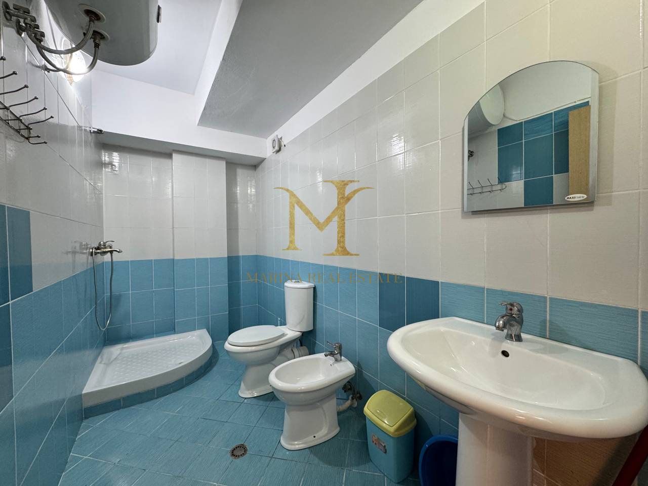 For rent 2+1 (2 bathrooms) with a spacious balcony with sea view