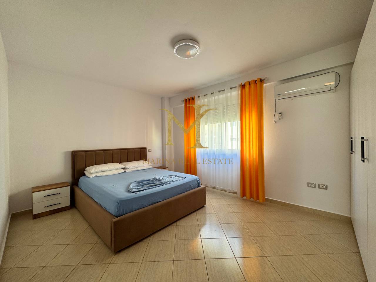 For rent 2+1 (2 bathrooms) with a spacious balcony with sea view