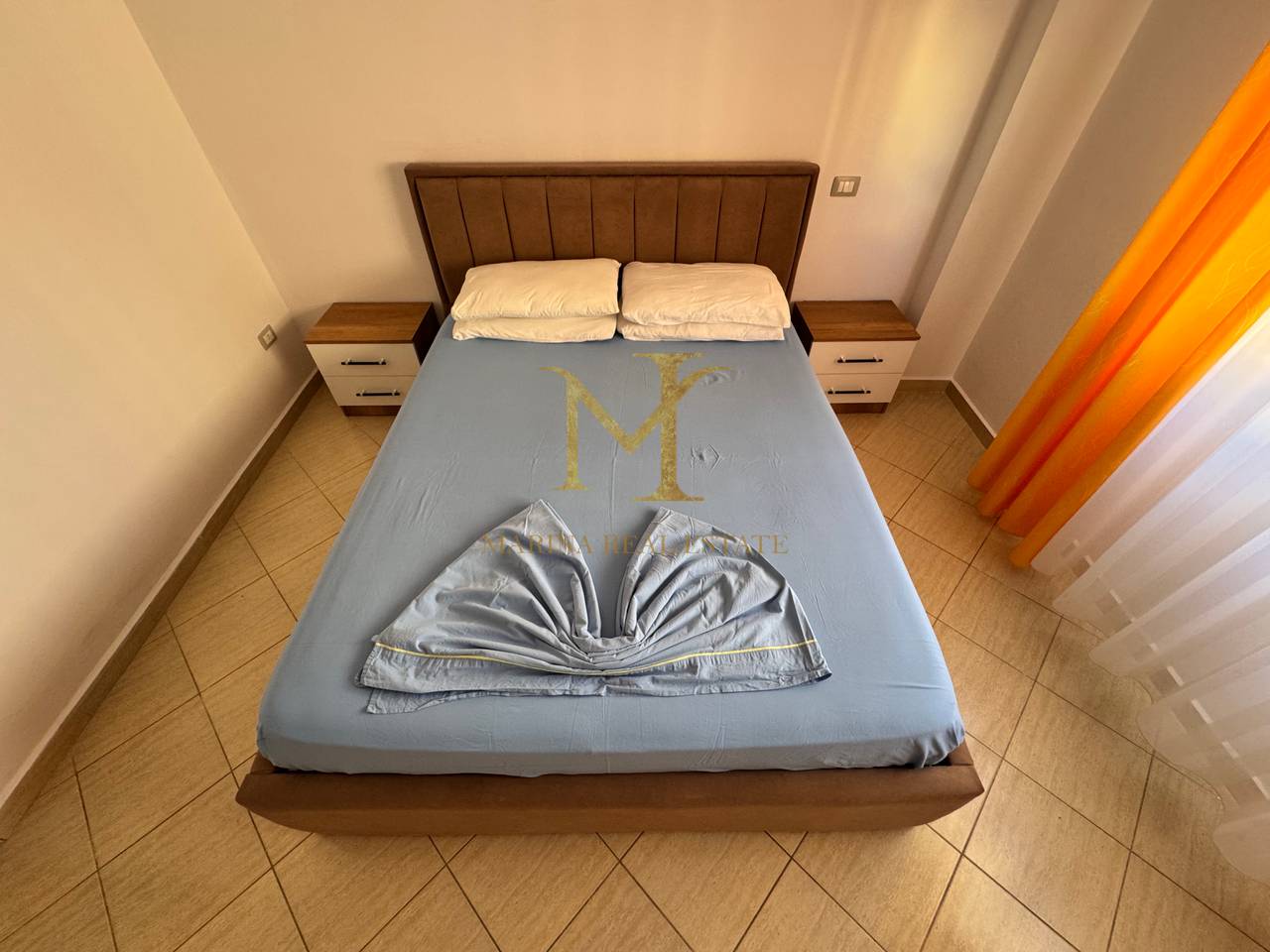 For rent 2+1 (2 bathrooms) with a spacious balcony with sea view