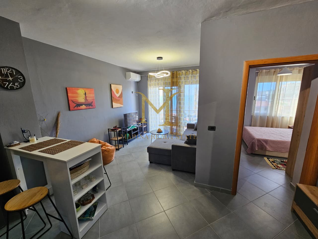 AFFITTO APPARTAMENTO 1+1 CON VISTA MARE A PLAZH RROTA KUQE DURRËS!
