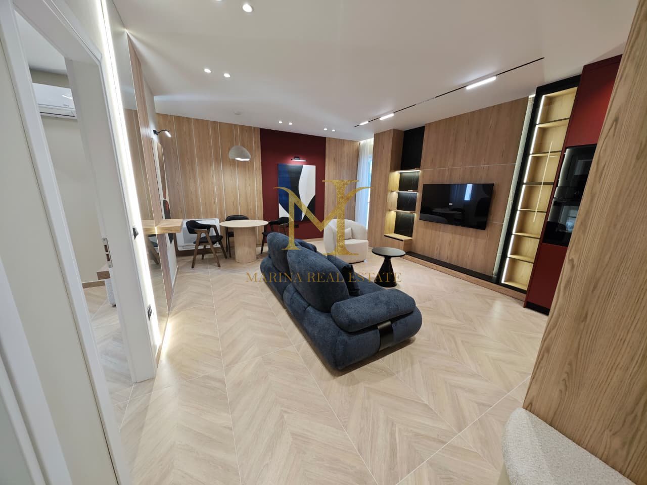 Jepet me qira apartament luksoz 1+1 në zonën Bashkia, Durrës