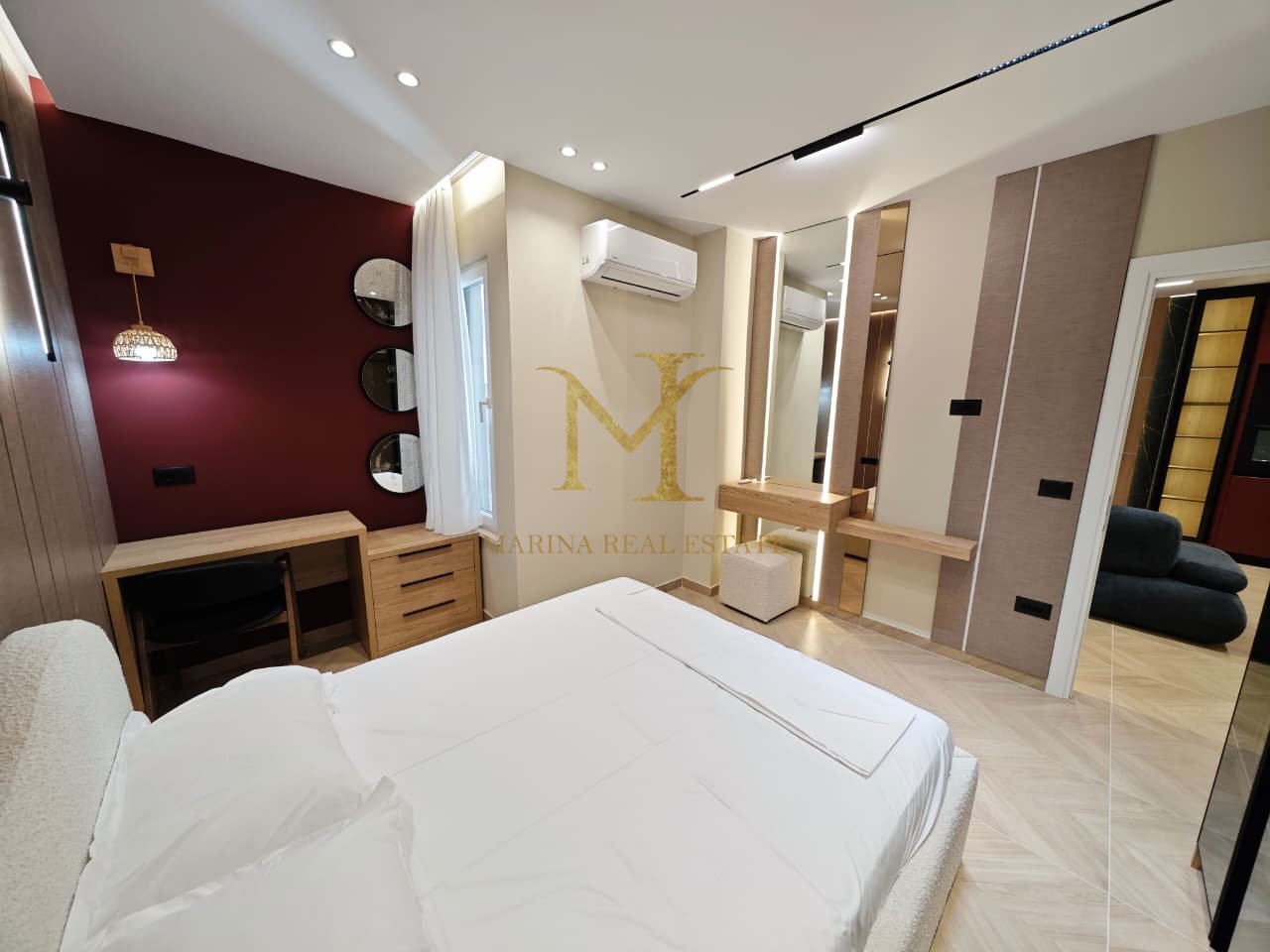 Jepet me qira apartament luksoz 1+1 në zonën Bashkia, Durrës