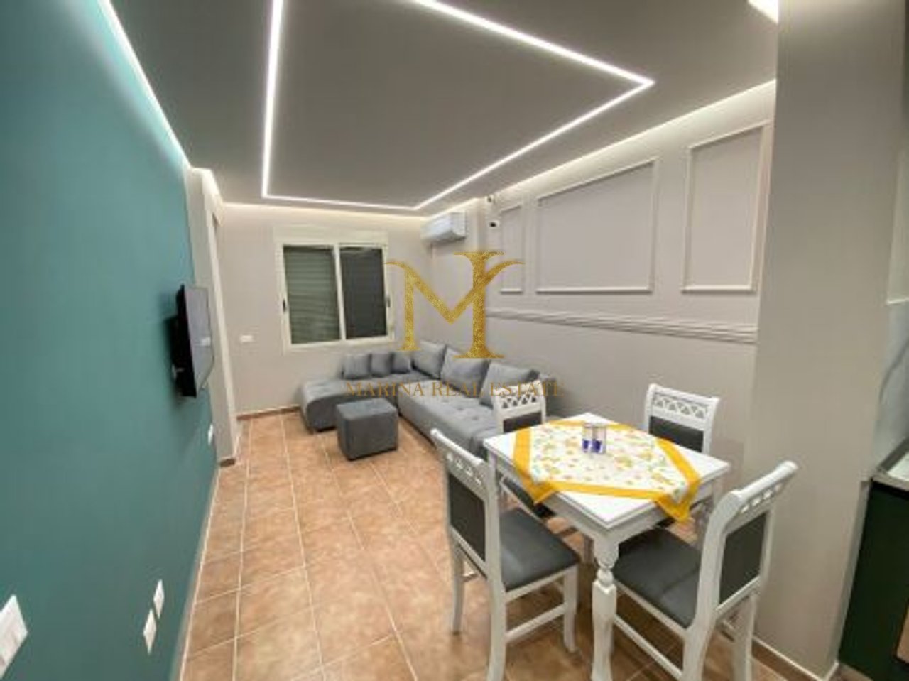 FOR RENT 1+1 APARTMENT FIRST LINE WITH SEA VIEW IN ILIRIA BEACH!