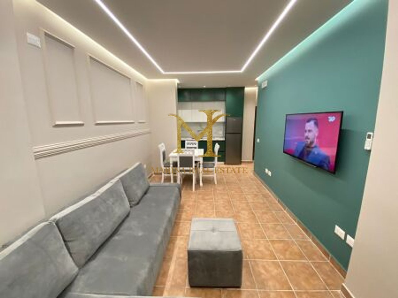 FOR RENT 1+1 APARTMENT FIRST LINE WITH SEA VIEW IN ILIRIA BEACH!