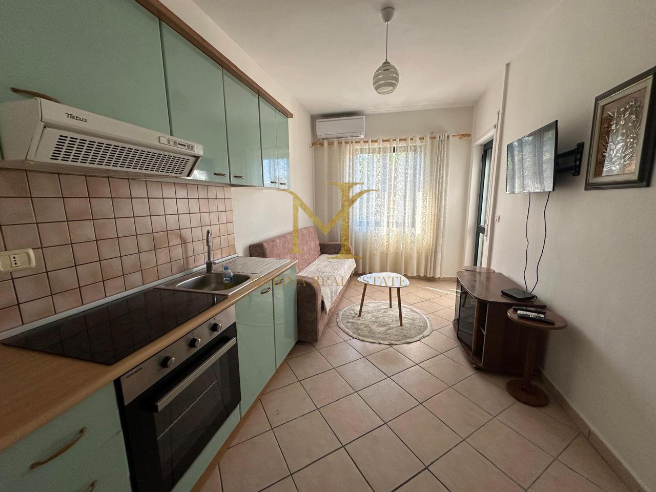 JEPET ME QIRA APARTAMENT 1+1 PRANË HOTEL DYRRRAHUT, VIJA E DYTË ME DETIN!!