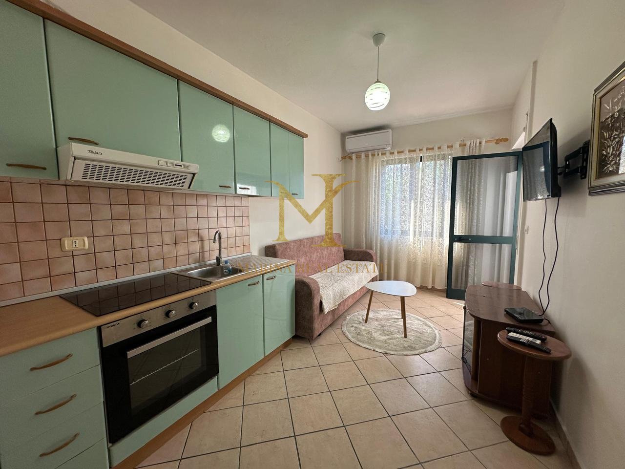JEPET ME QIRA APARTAMENT 1+1 PRANË HOTEL DYRRRAHUT, VIJA E DYTË ME DETIN!!