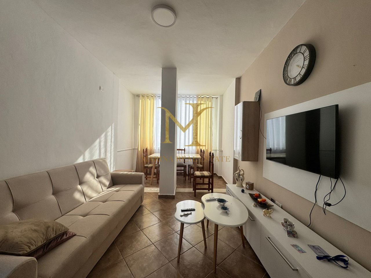 JEPET ME QIRA APARTAMENT 1+1 NË PLAZH – ILIRIA, DURRËS
