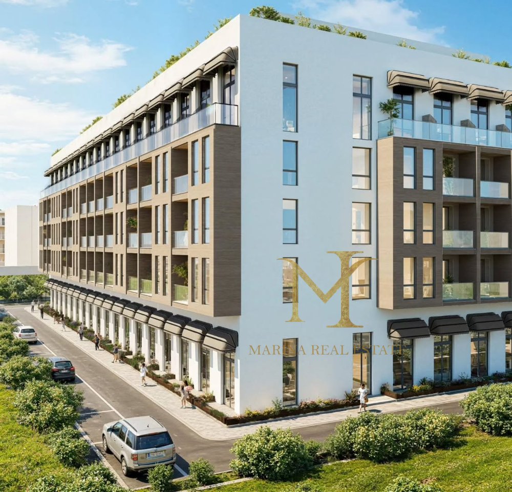 Residential complex under construction with swimming pool – Apartment 2+1