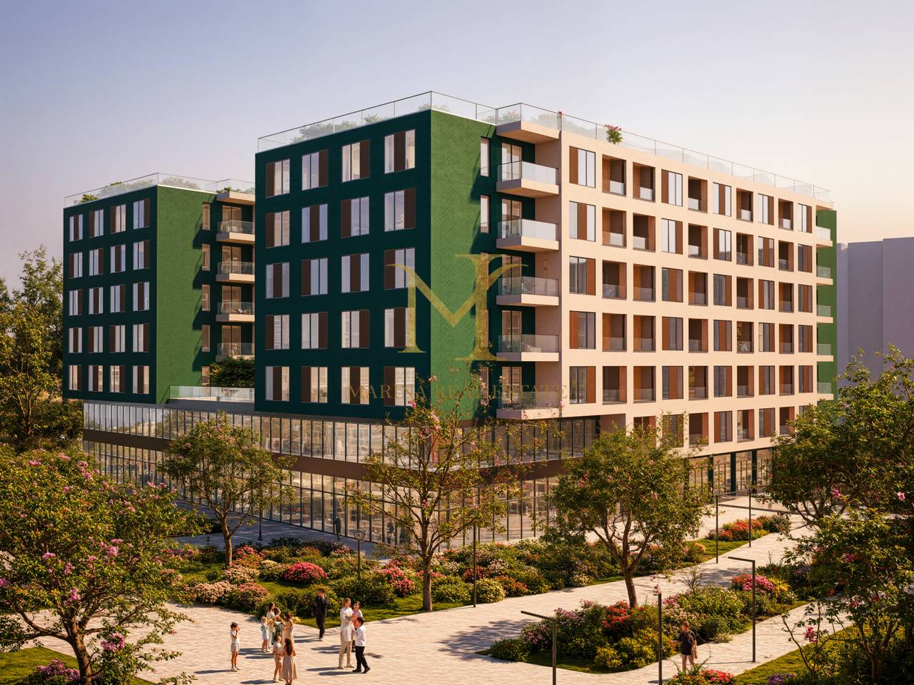 Apartment 2+1 for sale in the Golem area, Durres