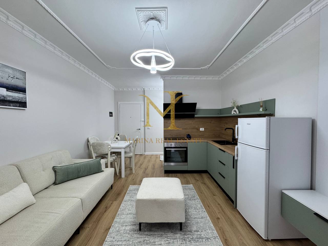 SHITET APARTAMENT 1+1, Golem. 200m nga deti, kati 1