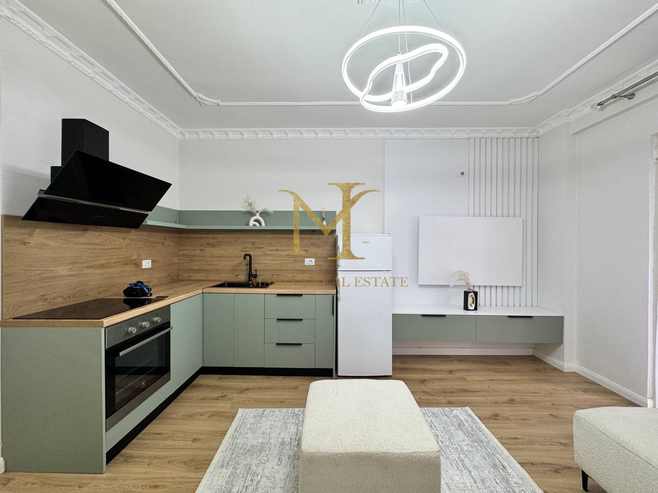 SHITET APARTAMENT 1+1, Golem. 200m nga deti, kati 1