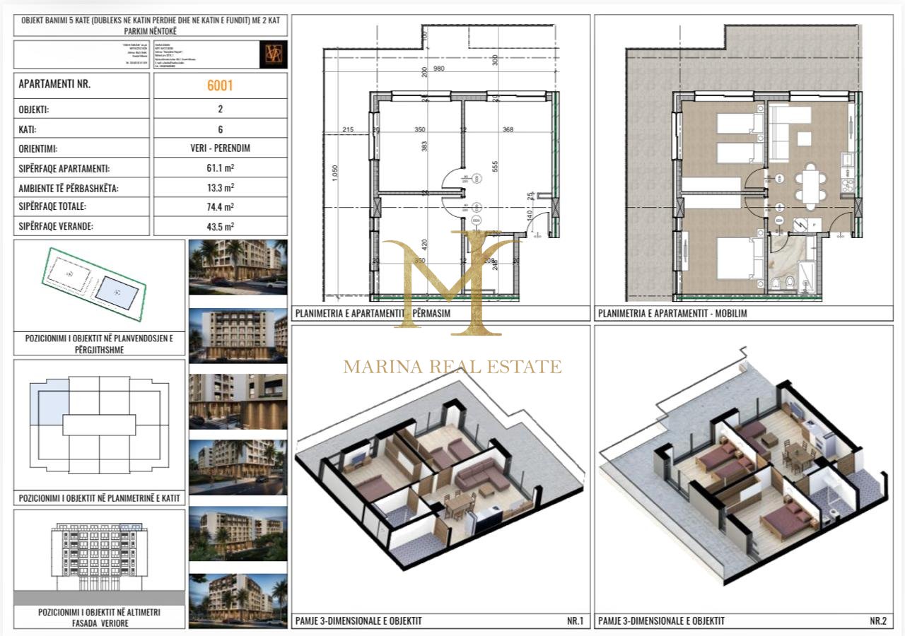 APPARTAMENTO 2+1 CON AMPIO VERANDA IN VENDITA, MALI I ROBIT!!!