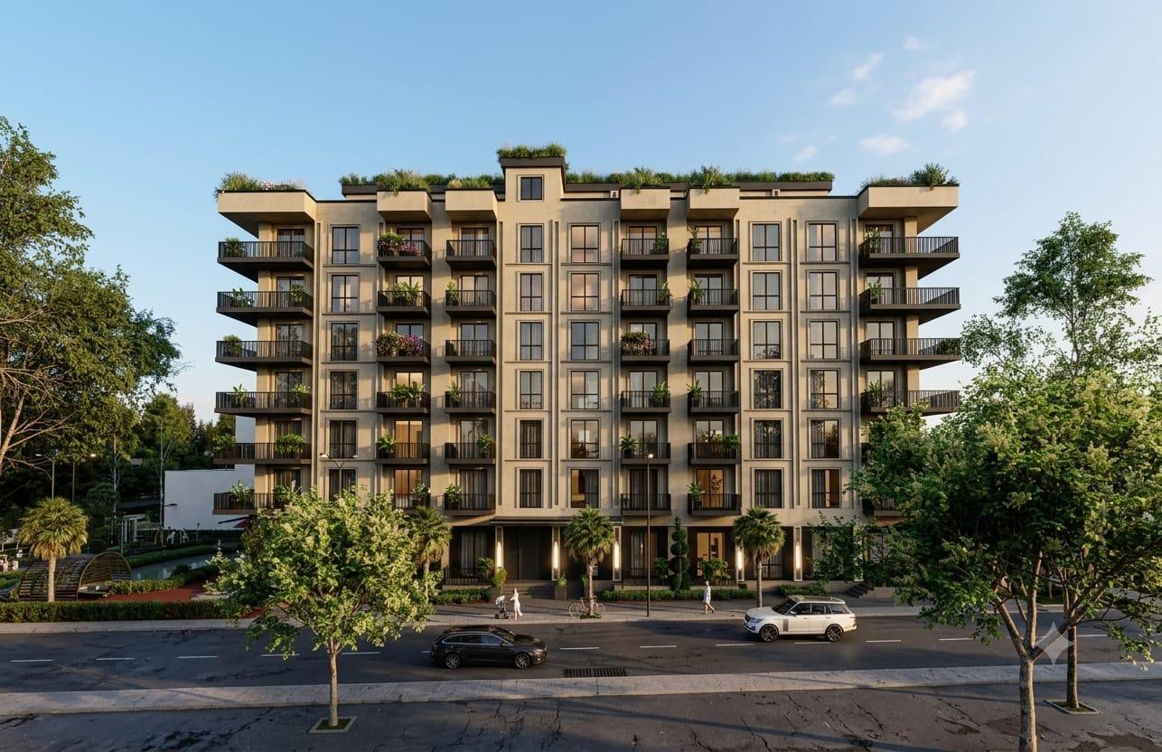 SHITET APARTAMENT 1+1 TEK REZIDENCA ROADSIDE – GOLEM! thumbnail 4