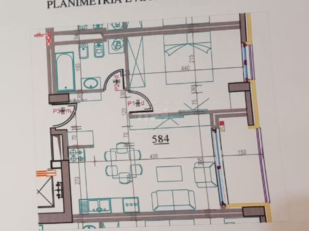 SHITET APARTAMENT 1+1 TEK FIORI DI BOSCO.