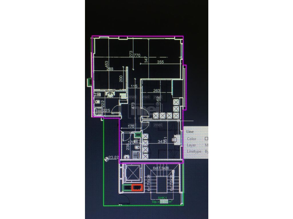 Tek Kompleksi Star, Shitet Apartament 2+1.