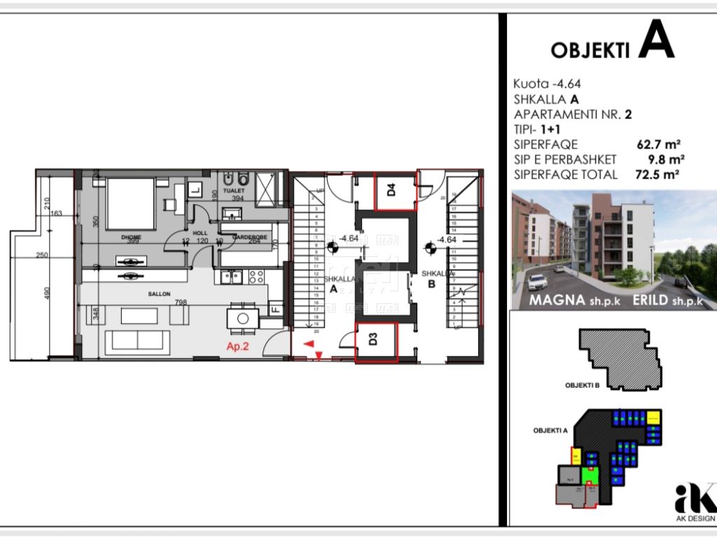 Shiten Apartamente Me Tipologji Te Ndryshme Tek Kopshti Botanik.