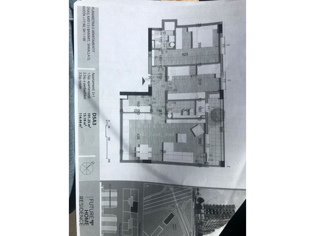 Tek Rezidenca Future Home Shitet Apartament 2+1